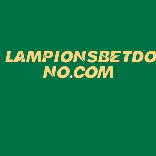 Logo da LAMPIONSBETDONO